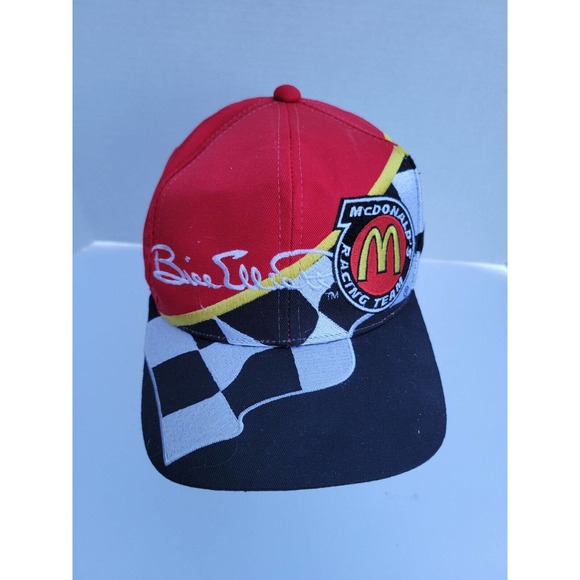 McDonalds Other - Men's Vintage 90's McDonalds Racing Team Bill Elliot #94 Snapback Hat Cap